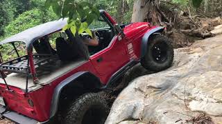 Watagans Feb 2018 Hard Wheeling  Tunks Fire Trail [upl. by Aileve]