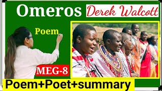 PoemOmeros by Derek Walcottin EnglishHindi explanationmeg8ignou [upl. by Darell]