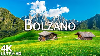 Bolzano 4K UHD • Scenic Relaxation Film with Calming Music and Nature Scenes • 4K Video Ultra HD [upl. by Kceb871]