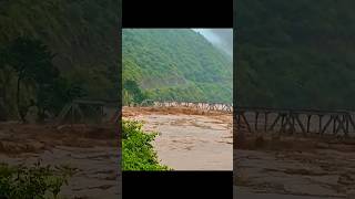 Ramechhap News  Khurkot bridge destroy 🥺 news ramechhap Khurkot bridge khurkotbridge 😭🥺 [upl. by Ettennan]