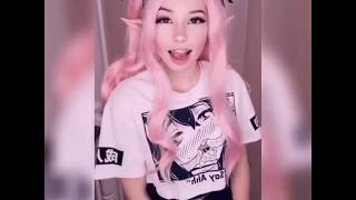 Belle Delphine dancing to the song i made for her  Birthday Belle [upl. by German]