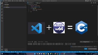 Install MINGW Dan Menjalankan CC Pada Visual Studio Code [upl. by Bianca]