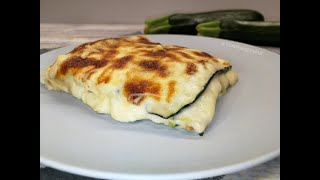 Parmigiana di zucchine bianca versione vegetariana [upl. by Ansilma]