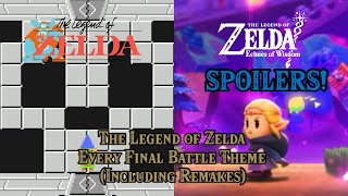 Every Final Battle Theme of The Legend of Zelda Including Remakes Echoes of Wisdom Spoilers [upl. by Otrevogir832]