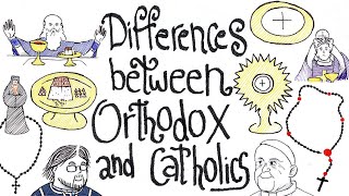 Differences Between Orthodox and Catholics Pencils amp Prayer Ropes [upl. by Sundberg601]