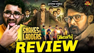 Snakes And Ladders Review Telugu  Snakes And Ladders Web Series Review Telugu  Prime Video [upl. by Lrac]