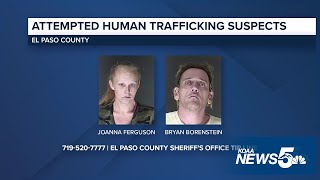 Two people in El Paso County arrested in connection to human trafficking case [upl. by Mario492]