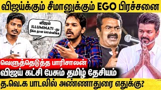 விஜய்யை கண்டு அஞ்சி நடுங்கும் உதயநிதி Paarisaalan Interview About Tvk Vijay  Seeman  Udhayanithi [upl. by Anaoj517]