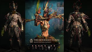 The Devourers Venom Spiritborn Set  Diablo 4 Cosmetic Showcase [upl. by Silenay431]