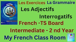 Les Exercices  Les Adjectifs Interrogatifs Interrogative Adjectives in French  91 8985278894 [upl. by Veats]