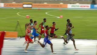 Letsile Tebogo BOT 100 m Final GOLD MEDAL [upl. by Atkinson944]