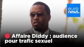 🔴 REPLAY  Audition du rappeur P Diddy à New York  Accusations de trafic sexuel et dabus [upl. by Idur]