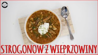 Zupa strogonow z wieprzowiny 👌 [upl. by Netsoj]