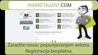 Marketagentcom  Kako zaraditi popunjavajući kratke ankete [upl. by Yemarej]