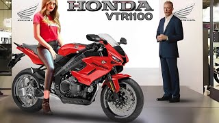 2025 NEW HONDA VTR1100 FIRESTORM UNVEILED [upl. by Rehsa]