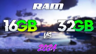 16GB RAM vs 32GB RAM in 2024 [upl. by Bristow]