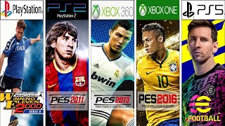 Evolution of Pes Games 1994  2022 gamehistoryevolutiongame efootball [upl. by Froma]