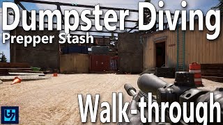 Far Cry 5  Dumpster Diving Prepper Stash Walkthrough Dodds Dumps Johns Region 4K [upl. by Aniratak]