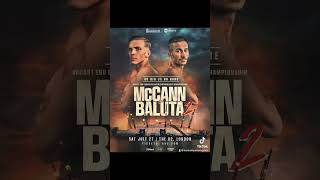 “Dennis McCann 15018 KOs vs Ionut Baluta 16413 KOs” July 27 2024 Super Bantamweight [upl. by Coridon]