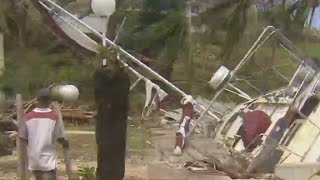 Cyclone Pam devastates Vanuatu [upl. by Danica4]