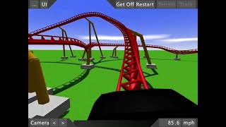 Project 305 Formerly Intimidator 305  Ultimate Coaster 2  Giga Coaster [upl. by Aliekahs]