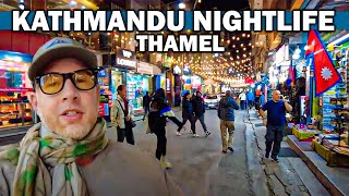 Kathmandu Nightlife Thamel Tour 2024 [upl. by Treblah54]