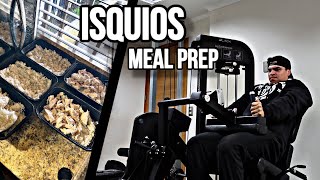 ENTRENAMIENTO de CADENA POSTERIOR ISQUIOS  MEAL PREP  CAMBIO DE MENTALIDAD [upl. by Etteniotnna]