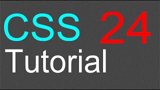 CSS Tutorial for Beginners  24  Border Property Part 1 [upl. by Barrington163]