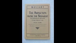 Low D Basses singquotO wie will ich triumphieren from Mozarts Die Entführung aus dem Serail [upl. by Sirois]