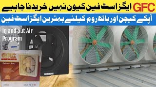 exhaust fan installation  ventilation fan installation  gfc fan  exhaust fan price in pakistan [upl. by Noyerb]