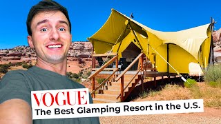 I Tried America’s Most Expensive Glamping [upl. by Nuahsak]