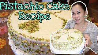 Pistachio Cake RecipeVlog29MrampMrsFlognasLifestyle [upl. by Karr]