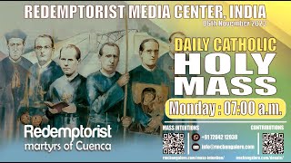 Catholic Holy Mass  6th November 2023 Monday  Memorial of Redemptorist Martyrs of Cuenca [upl. by Eulau538]