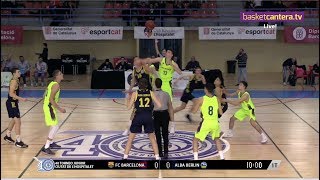 U18 FC BARCELONA vs ALBA BERLIN  Torneo Junior Hospitalet 2019 BasketCanteraTV [upl. by Cob]