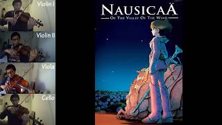 Nausicaä of the Valley of the Wind  OneManStringQuartet 風之谷 宮崎駿 弦樂四重奏 [upl. by Nedrah371]