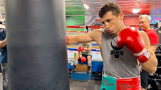 THE FULL ISRAIL MADRIMOV TRAINING WORKOUT FOR TERENCE CRAWFORD MADRIMOV FAST STRONG CRAZY SPEED [upl. by Gail]