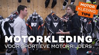 Motorkleding voor sportieve motorrijders  Motorkledingtips [upl. by Cioffred]