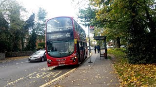 Arriva London DW190 KX59AEE  Route 403 On Diversion [upl. by Tamara]