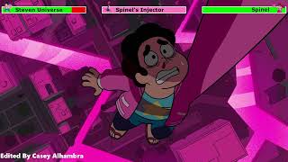 Steven Universe The Movie 2019 Final Battle with healthbars 12 [upl. by Susy388]