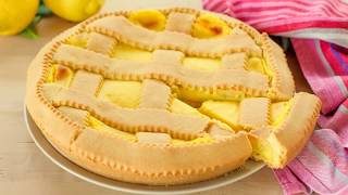 CROSTATA AL LIMONE Ricetta Facile  Fatto in casa da Benedetta [upl. by Valeria]