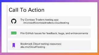 Contoso Traders cloud testing demo overview [upl. by Kimon]