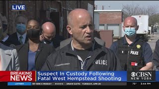 Suspect In Custody After Deadly Stop amp Shop Shooting In West Hempstead [upl. by Yedoc]