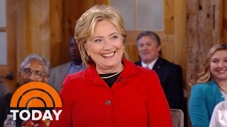 Hillary Clinton Tells About The Time She Got Fired From A Job  TODAY [upl. by Notxarb]