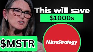 MSTR Stock MASSIVE UPDATE whats next buy MSTR stock trading and over 50s life insurance review [upl. by Venator76]