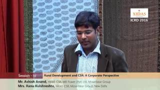 XIDASICRD 2016  Mr Ashish Anand [upl. by Arrik]