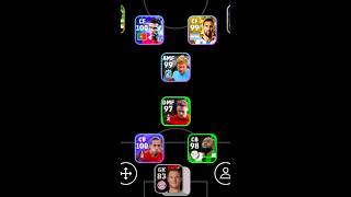 Smart 200 IQ Squad  4114 Formation  efootball 2024 mobile shorts efootball pes viral [upl. by Setarcos945]