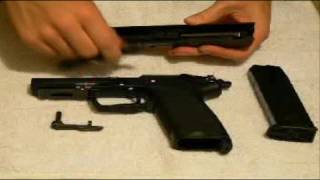 Heckler amp Koch hk USP45 Field Stripping [upl. by Joashus]