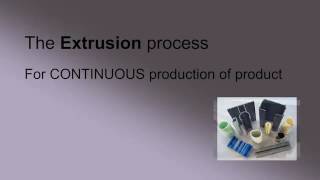 Plastic Extrusion Process [upl. by Alvin152]