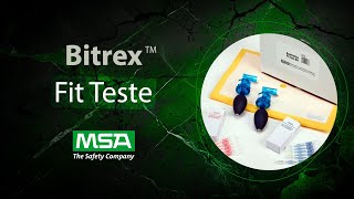 Fit Teste  Como realizar o teste de vedação de Bitrex [upl. by Guglielma]