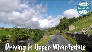 DRIVING IN YORKSHIRE DALES BUCKDEN TO HAWES [upl. by Nerro]